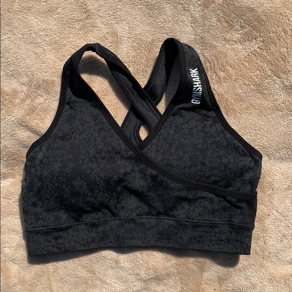Matching bra and leggings camp gym shark set - Picture 4 of 5